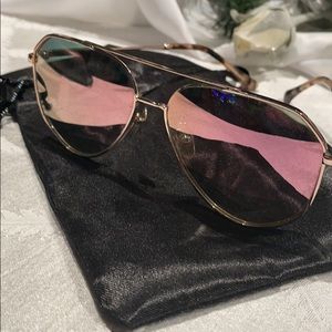 Diff Aviator Sunglasses